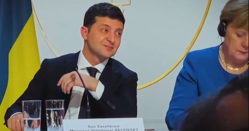 Как Владимир Зеленский отреагировал на речь Владимира Путина о Минских соглашениях