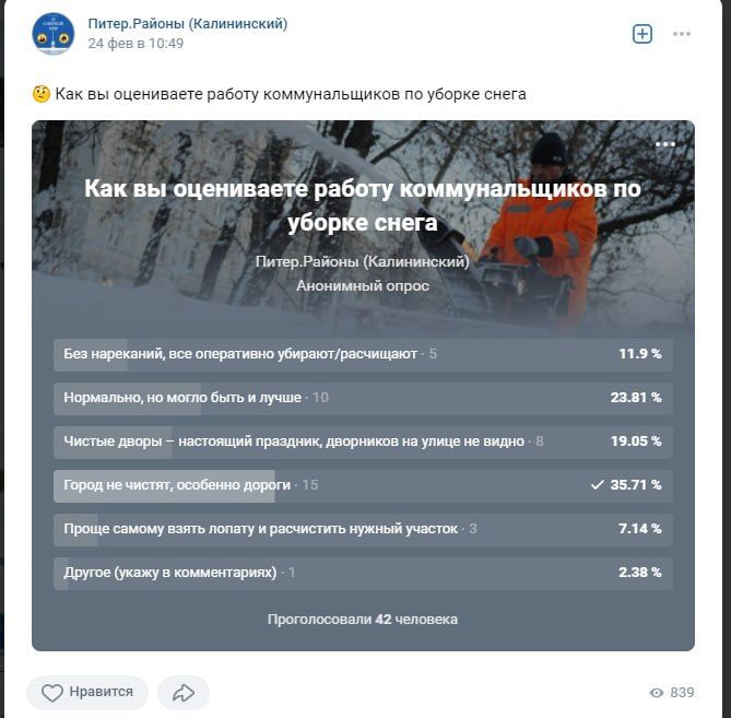 Слякоть и снежные брустверы: петербуржцы назвали бездействие коммунальщиков неизменной классикой города