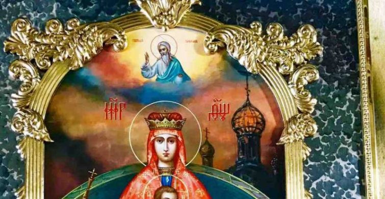 Икона Божией Матери «Державная» защитит дитя и воина