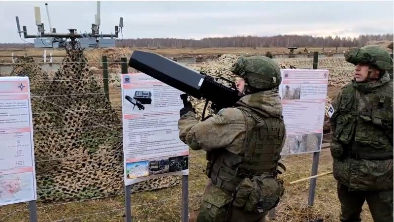 Сообщается о разработке компактной версии антидронового ручного комплекса «Гарпун»