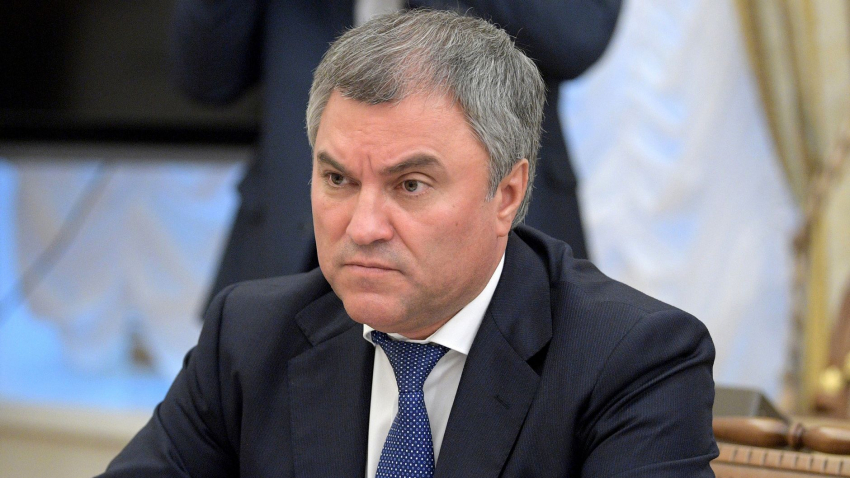 Спикер ГД Володин: США заставляют страны Европы расплачиваться за украинский конфликт