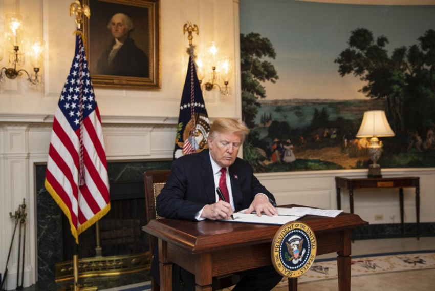Переизбрание Трампа на пост президента США поддерживают 62% республиканцев