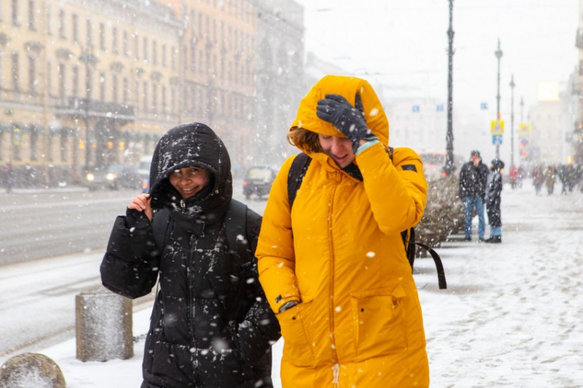 В Санкт-Петербурге по прогнозу синоптиков ожидается мокрый снег