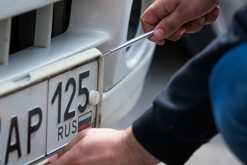 В России хотят разрешить продажу “красивых” автомобильных номеров
