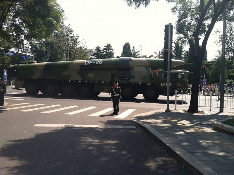 Американская пресса пишет об испытании Китаем гиперзвуковой ракеты DF-27, способной обойти ПРО США