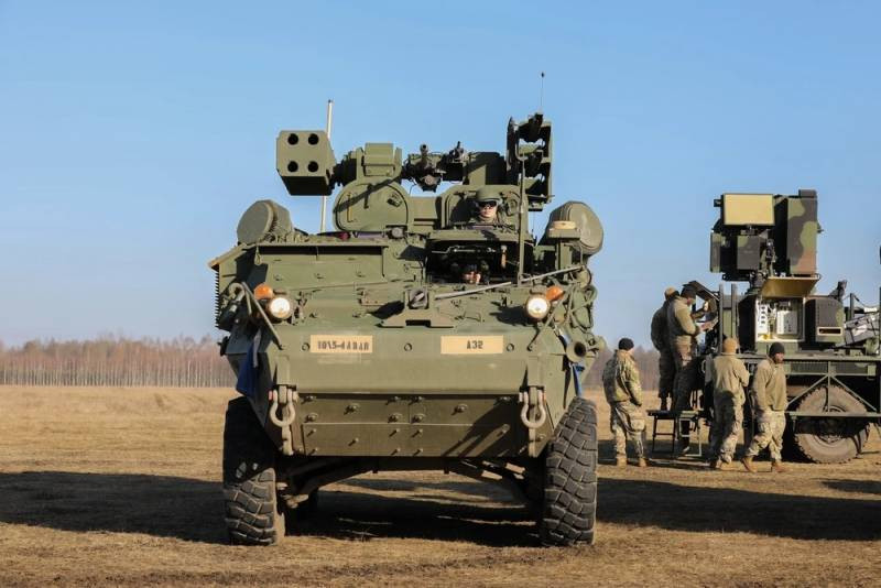 В Германии произошла автокатастрофа с участием новейшей военной техники НАТО