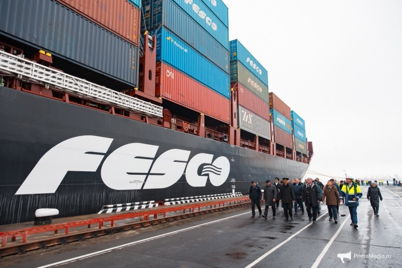 FESCO построит в Китае шесть судов-контейнеровозов, но работать они будут на Балтике