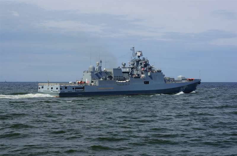 Российский фрегат «Адмирал Григорович» отправился из Средиземного моря на Балтику для планового ремонта
