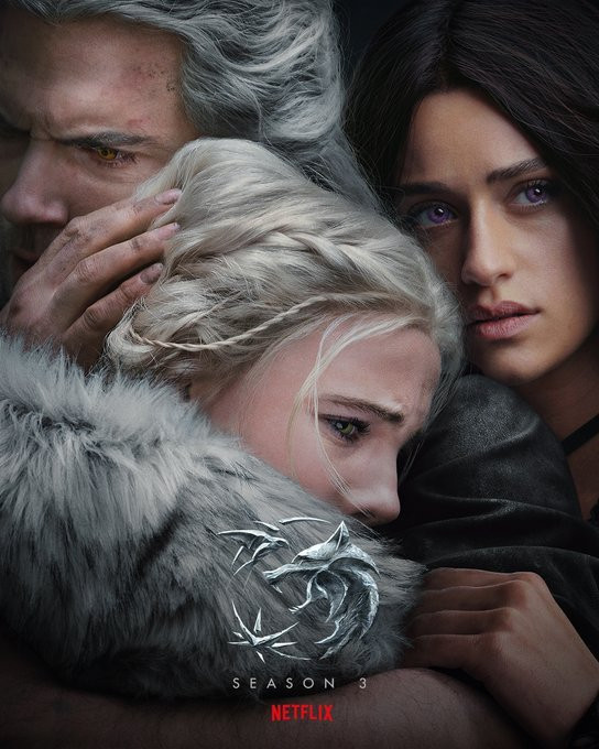 Netflix представил первый постер третьего сезона сериала «Ведьмак»