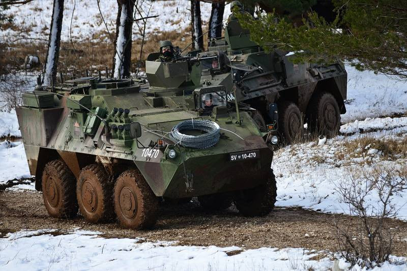 Украинская пресса сообщила о тайной передаче Словенией киевскому режиму бронетранспортеров Valuk