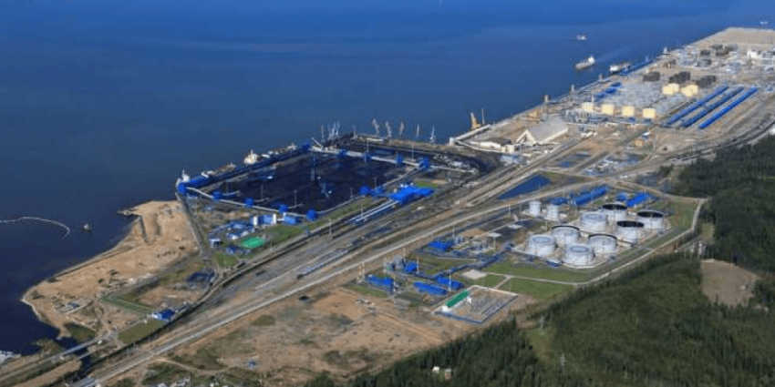 Газпром строит СПГ-терминал в Усть-Луге