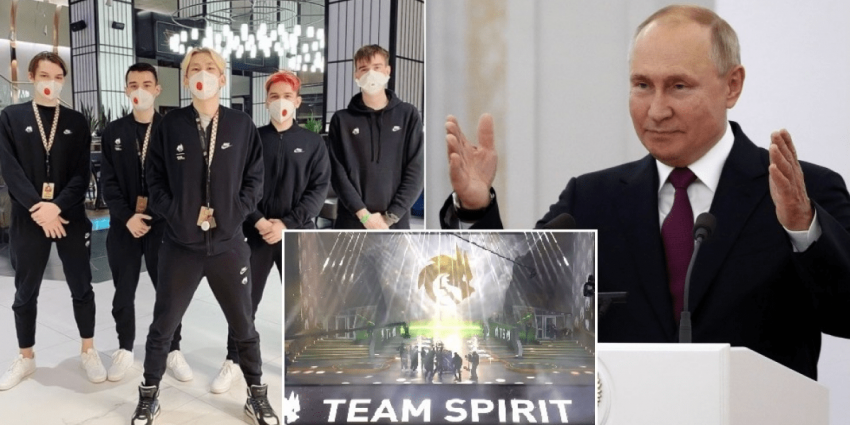 Реакция Путина на победу в киберспорте российско-украинской команды Team Spirit
