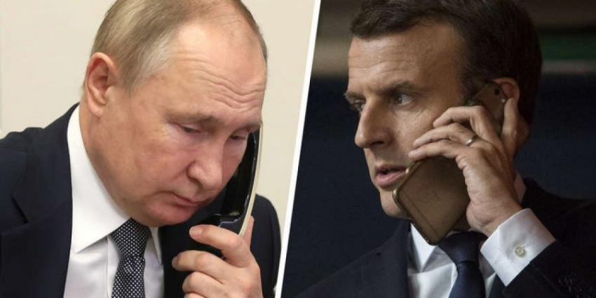 Обнародованы детали секретного разговора Путина и Макрона перед спецоперацией