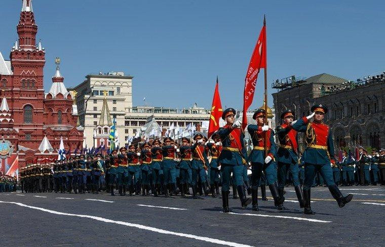 В России отмечают 9 Мая