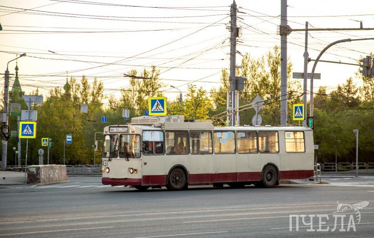 В центре и на северо-западе Челябинска временно закроют движение троллейбусов