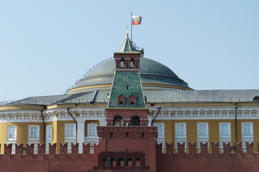На куполе Сенатского дворца заменили медные листы, пострадавшие во время атаки дронов на Кремль