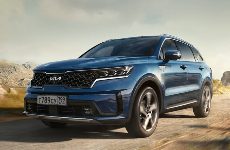 В Сети опубликован тизер обновленного кроссовера Kia Sorento