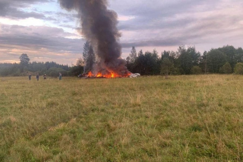 Самолет, потерпевший крушение под Тверью, принадлежит Пригожину