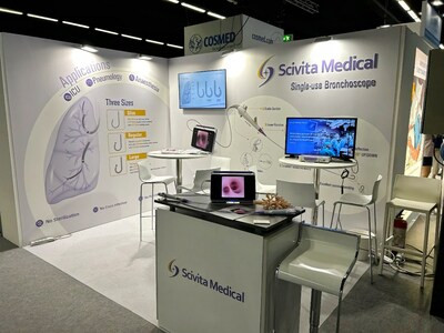 На конгрессе ERS 2023 был представлен одноразовый видеобронхоскоп Scivita Medical - Новая общественная газета