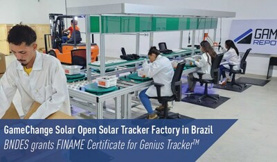Компания GameChange Solar открыла в Бразилии фабрику по производству солнечных трекеров