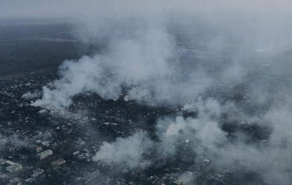 Обнародована карта боевых действий под Авдеевкой по состоянию на 2 февраля 2024 года