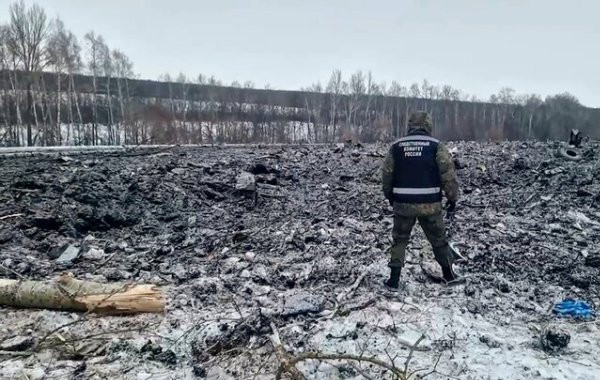 Все обломки сбитого самолёта Ил-76 вывезли с места крушения на спецполигон
