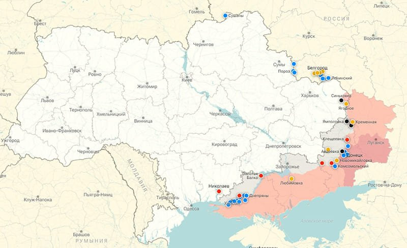 Последние новости СВО от 10.02.2024. Карта боевых действий на сегодня с фронта на Украине, главные события
