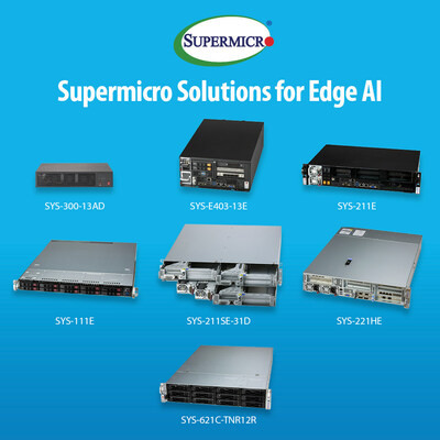 Новая линейка Supermicro задействует потенциал ИИ в периферийных вычислительных средах