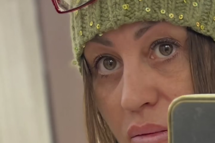 Жена Александра Кузьмина оказалась в спецприемнике и рада этому: фотографировалась в купальнике