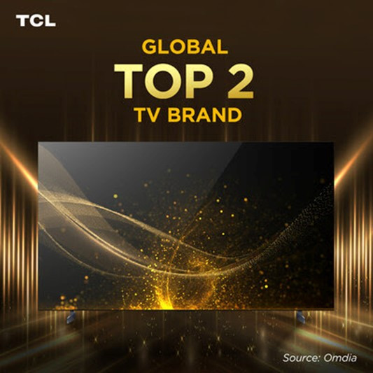 TCL два года подряд вошел в топ-2 мировых ТВ-брендов