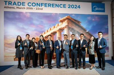 Устройства нового поколения от Midea представили на Европейской торговой конференции в Греции