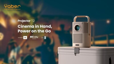 Yaber представила портативный проектор для развлечений на воздухе T2/T2 Plus