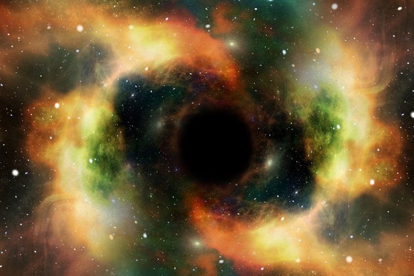 В центре нашей Галактики обнаружена чрезвычайно редкая черная дыра