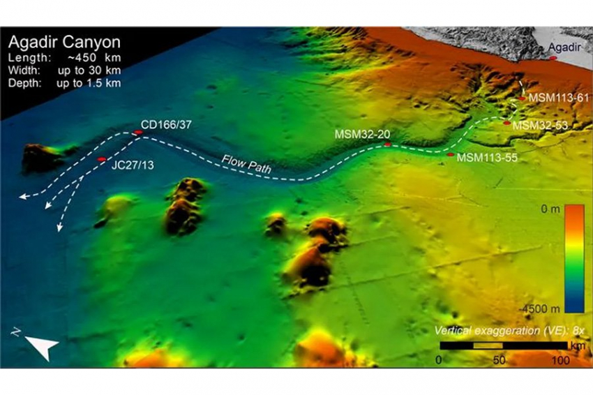 Ученые впервые нанесли на карту гигантскую древнюю подводную лавину