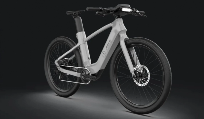 Электрический велосипед Mercedes AMG F1 City Edition 750 — городской зверь с мощным мотором и огромным экраном