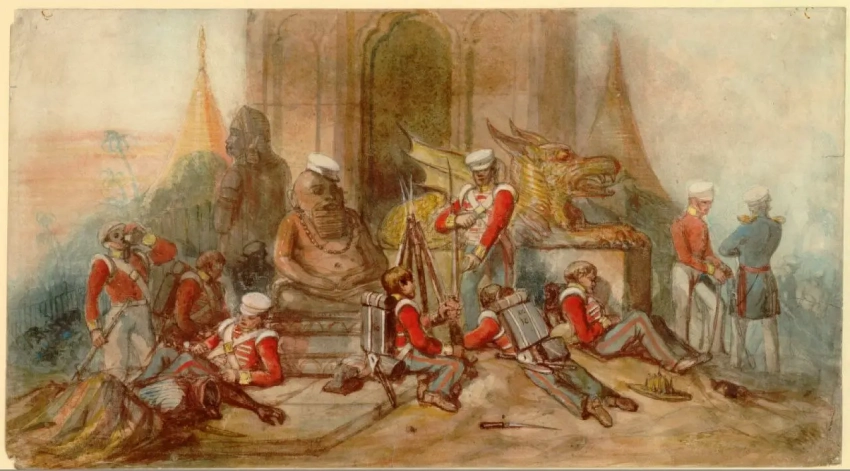 Вторая англо-бирманская война: за 920 фунтов...