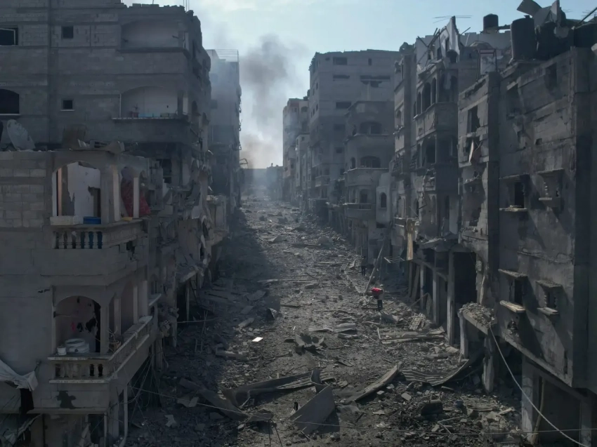 Пружинный метатель в сражении в Газе