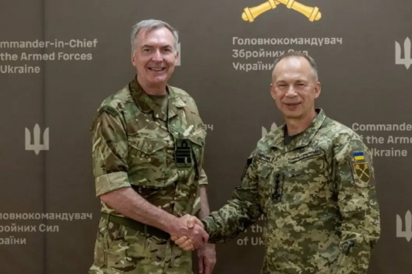 На Украине встретились глава британского Генштаба и главком ВСУ, чтобы обсудить оперативную обстановку