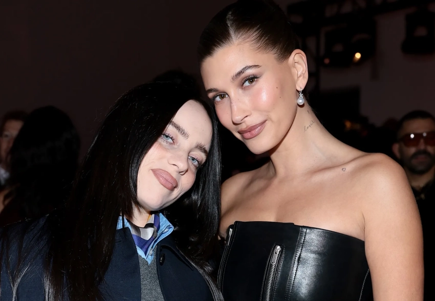 Хейли Бибер, Марк Цукерберг с супругой, Билли Айлиш и Лила Мосс на премии WSJ