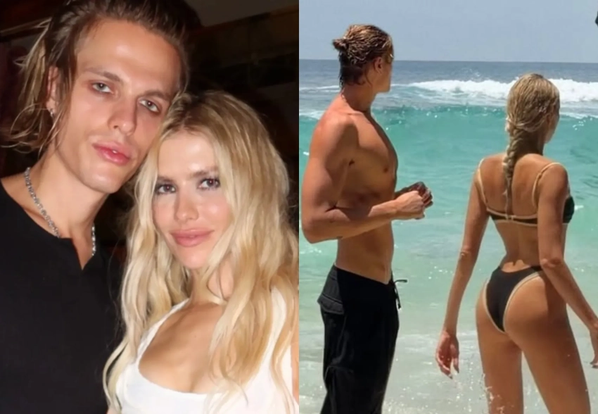 Елена Перминова с бойфрендом Тарасом Романовым и детьми отдыхает на Бали