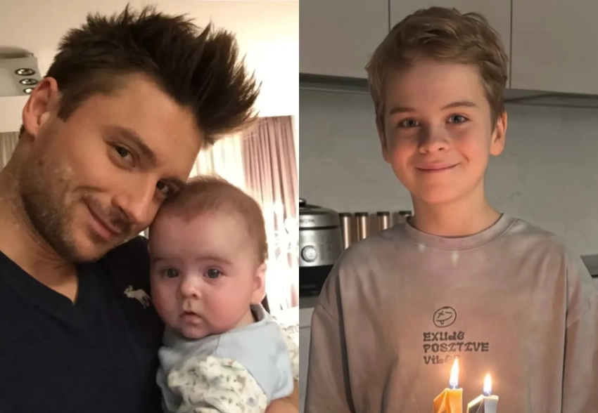 Сергей Лазарев показал редкие фото с сыном в честь его дня рождения