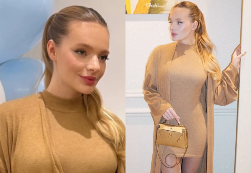 Елизавета Пескова опубликовала фото в облегающем платье на фоне слухов о беременности