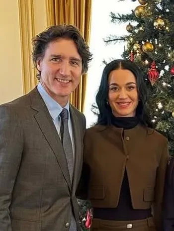 Джастин Трюдо и Кэти Перри встретились с бывшим премьер-министром Японии