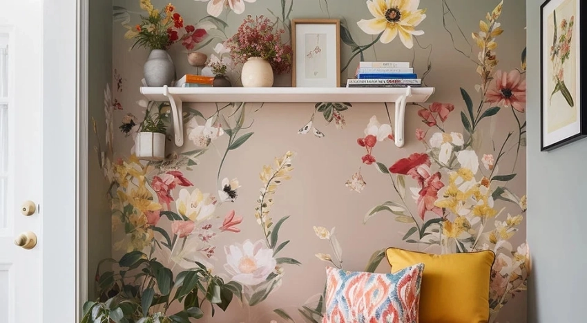 Обои снова в моде: какие стоит выбрать для оформления интерьера, идеи с фото