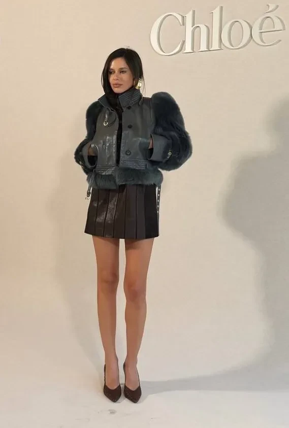 Неделя моды в Париже: Брук Шилдс, Оксана Бондаренко, Пэрис Джексон, Ксения Шипилова и Опра Уинфри на показе Chloe