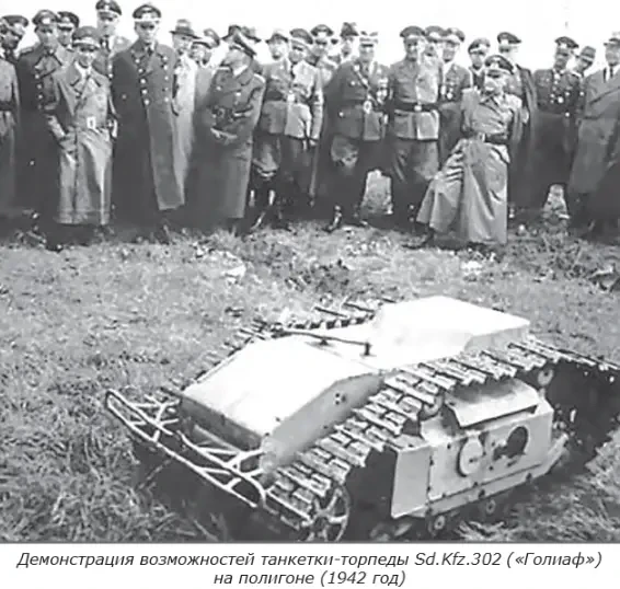 Применение безэкипажных аппаратов немецко-фашистскими войсками на фронтах с 1942 по 1945 гг.