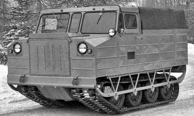 В борьбе за проходимость: гусеничные снегоболотоходы НАМИ