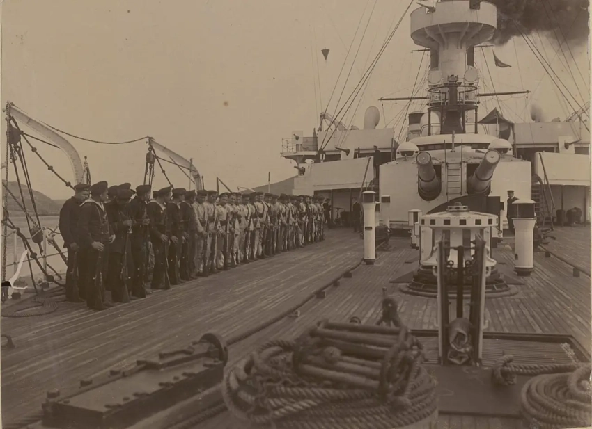 Организация управления огнем 1-ой Тихоокеанской эскадры - проверка боем