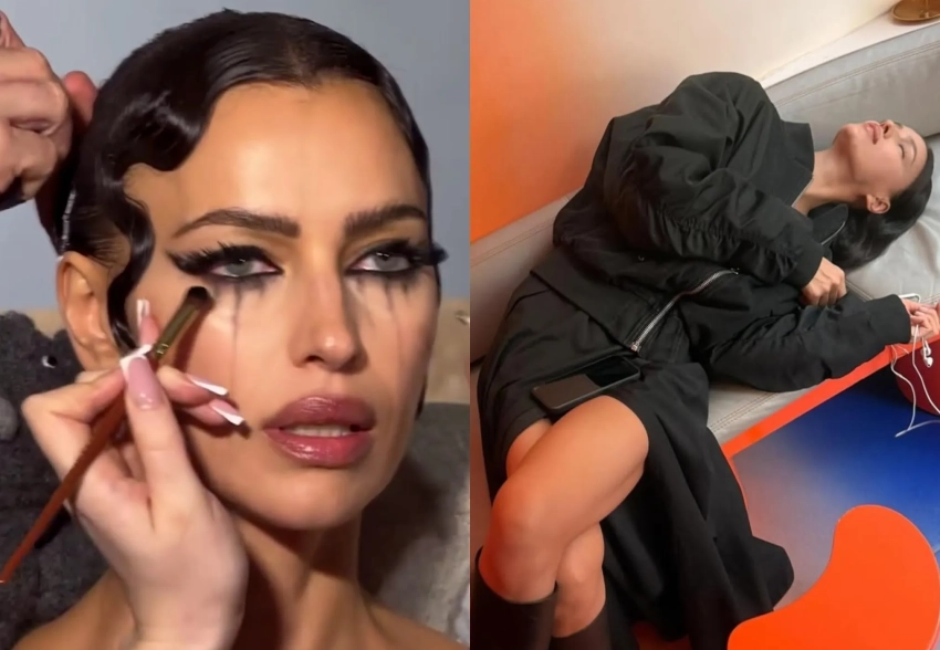 Ирина Шейк показала, как провела время на Неделе моды в Париже