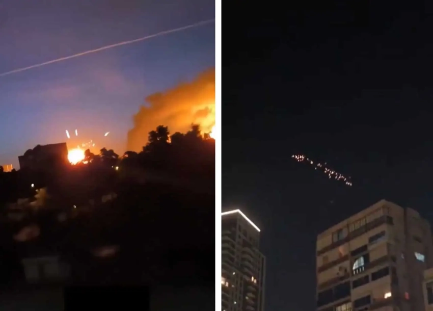 Иран ударил по целям в Тель-Авиве и пригородах гиперзвуковыми ракетами
